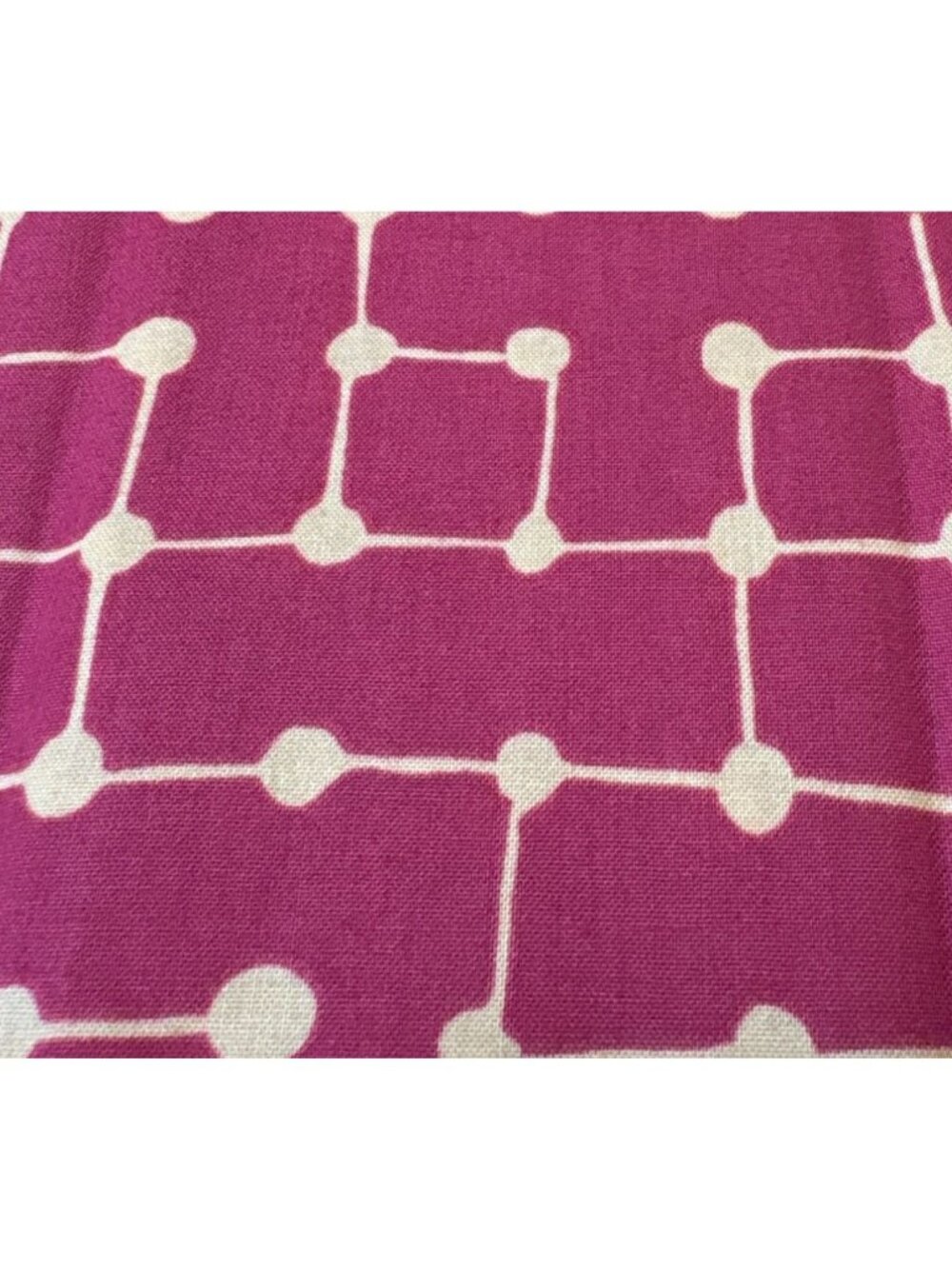 Kim Schaefer Andover Cotton Fabric Red/Yellow Geometric 1/2 yard x 44" Quilting